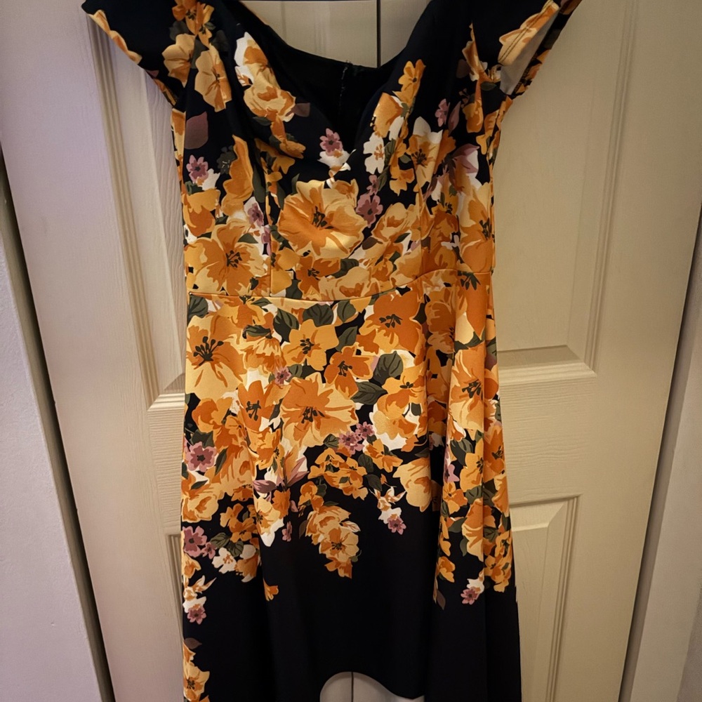 Floral High-Low Dress by Premier